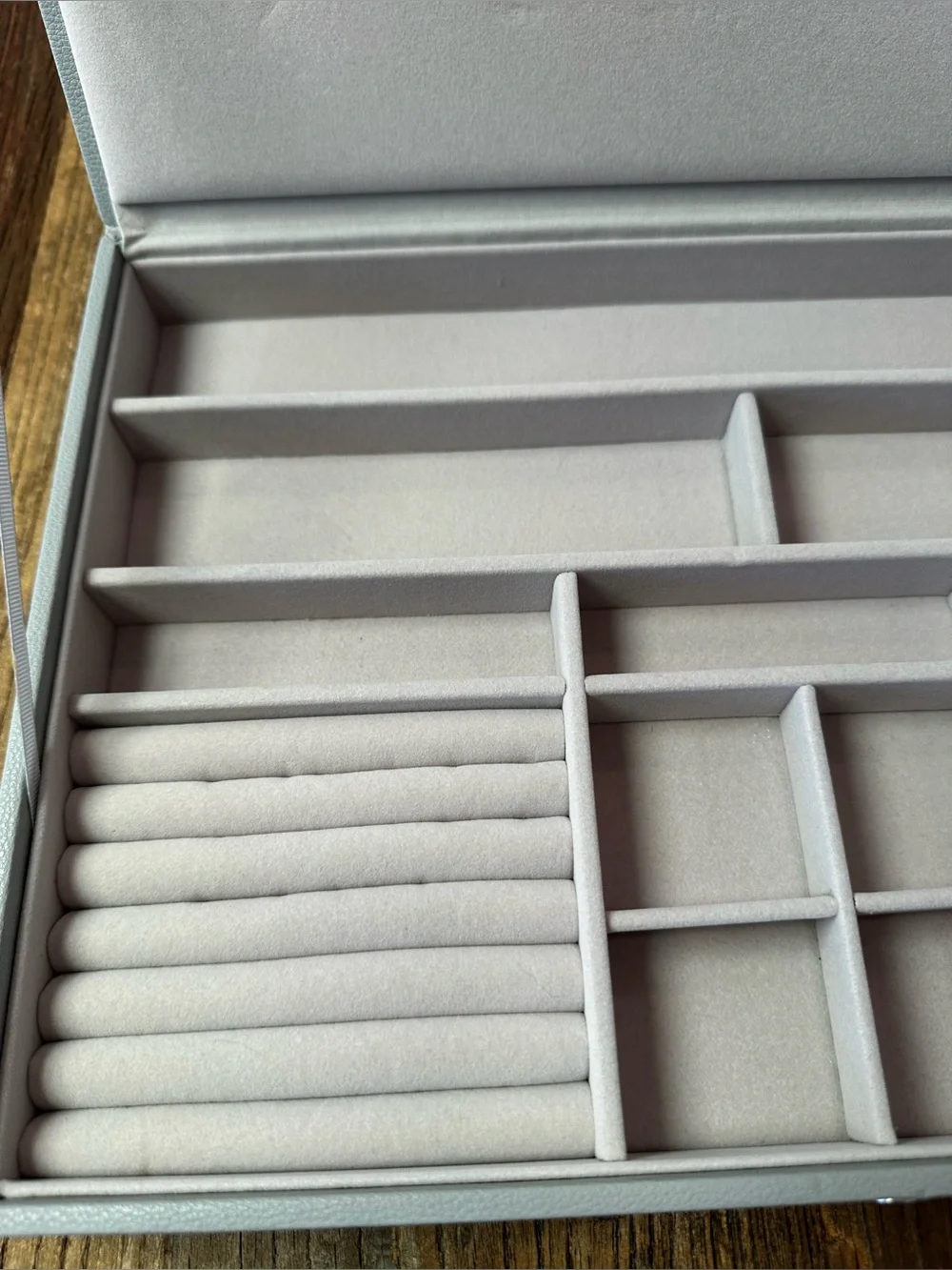 Stackers Travel Jewelry Organizer in Light Gray